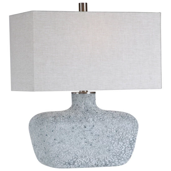 Promo ๐ฅ Uttermost Matisse Textured Glass Table Lamp โค๏ธ