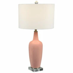 Best reviews of ✔️ Uttermost Anastasia Light Pink Table Lamp 🥰