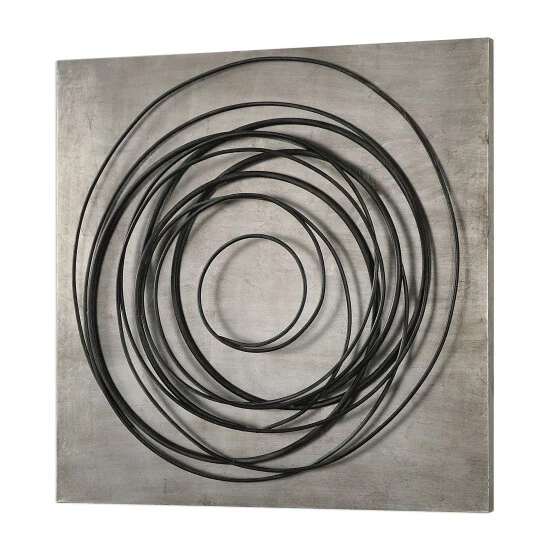 Flash Sale ⭐ Uttermost Whirlwind Iron Coils Wall Art 💯 - Image 2