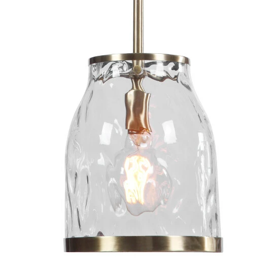 Deals ๐ Uttermost Crossley 1-Light Glass Mini Pendant ๐งจ - Image 4