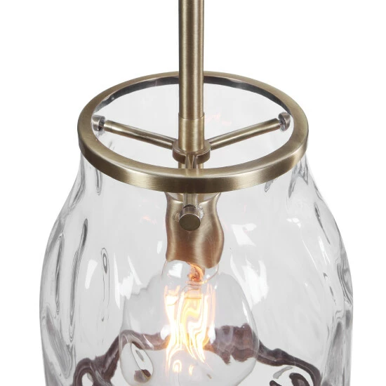 Deals ๐ Uttermost Crossley 1-Light Glass Mini Pendant ๐งจ - Image 6