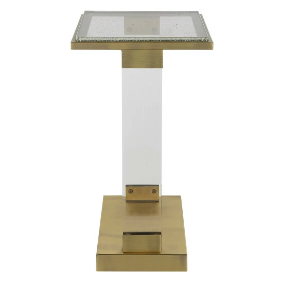 Best reviews of ๐ Uttermost Muse Seeded Glass Accent Table - 14"W X 25"H X 14"D ๐ฏ - Image 5