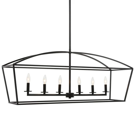 Best Sale 👏 Uttermost Clayton 6-Light Linear Chandelier 💯