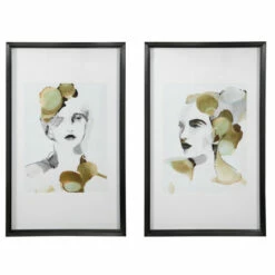 Best reviews of ❤️ Uttermost Organic Portrait Framed Prints (Set Of 2) ⭐