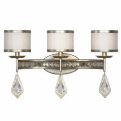 Deals 😉 Uttermost Tamworth Modern 3-light Vanity Strip - Silver ✔️
