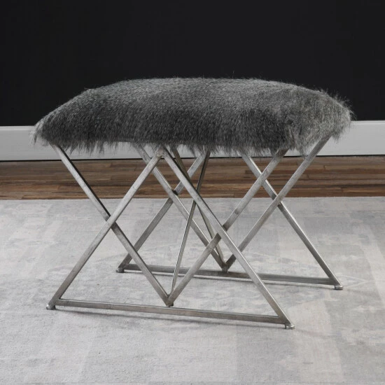 Coupon ๐ Uttermost Astairess Fur Bench ๐
