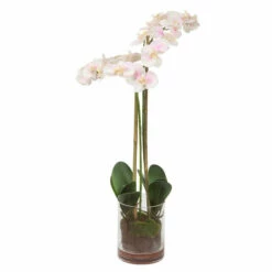 Best Sale 🌟 Uttermost Blush Pink And White Orchid - 11"W X 34"H X 11"D 👍