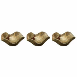 Best Pirce ✨ Uttermost Tamarine Wood Wall Arts (Set Of 3) - 10 X 10 😀