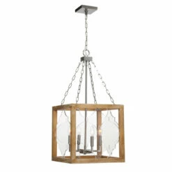 Best Sale โค๏ธ Uttermost Perspex 4-Light Lantern Pendant ๐