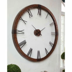 Hot Sale ⭐ Uttermost Amarion Large Metal Wall Clock 🎉