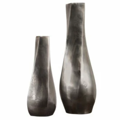Cheapest 😍 Uttermost Noa Antiqued Nickel Vases (Set Of 2) ⌛