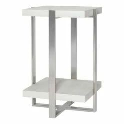 Best deal ๐ Uttermost Arnaut White Accent Table โค๏ธ