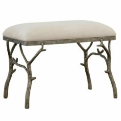 Best Pirce ๐ Uttermost Lismore Small Fabric Bench ๐