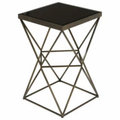 Promo 🔔 Uttermost Uberto Caged Frame Accent Table 🎁