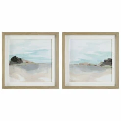 Deals 🛒 Uttermost Glacial Coast Framed Prints, Set/2 - 22.75"x22.75"x2" 😉