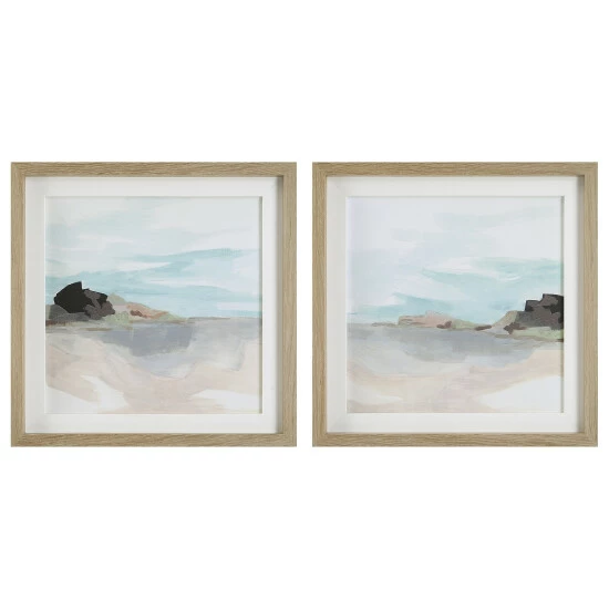 Deals 🛒 Uttermost Glacial Coast Framed Prints, Set/2 - 22.75"x22.75"x2" 😉