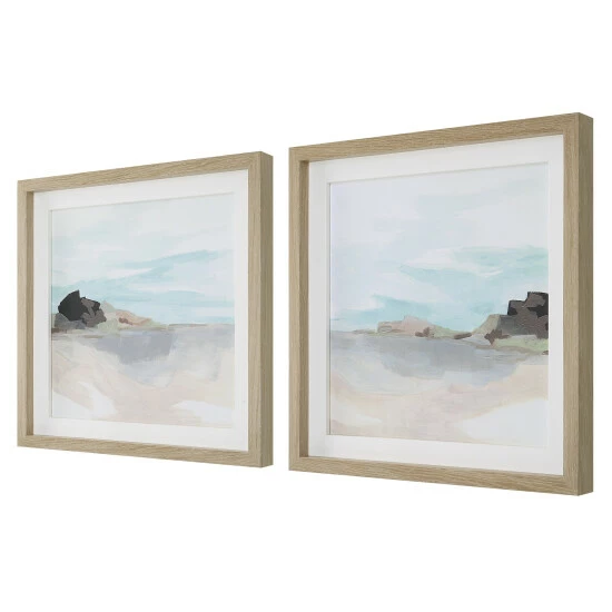 Deals 🛒 Uttermost Glacial Coast Framed Prints, Set/2 - 22.75"x22.75"x2" 😉 - Image 4