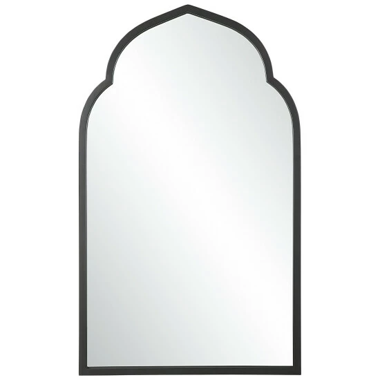 Deals ๐ Uttermost Kenitra Black Arch Mirror โ