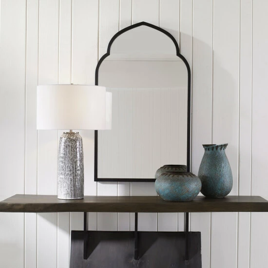 Deals ๐ Uttermost Kenitra Black Arch Mirror โ - Image 5