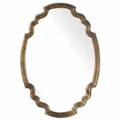 Coupon ๐ Uttermost Ariane Gold Oval Mirror ๐ฏ