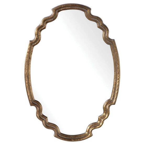 Coupon 🎁 Uttermost Ariane Gold Oval Mirror 💯