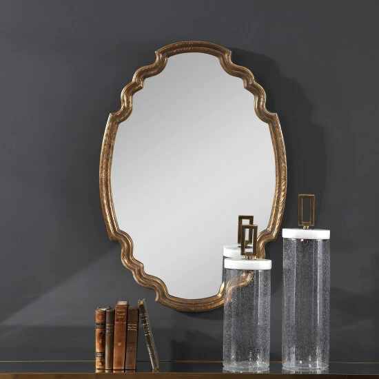 Coupon 🎁 Uttermost Ariane Gold Oval Mirror 💯 - Image 5