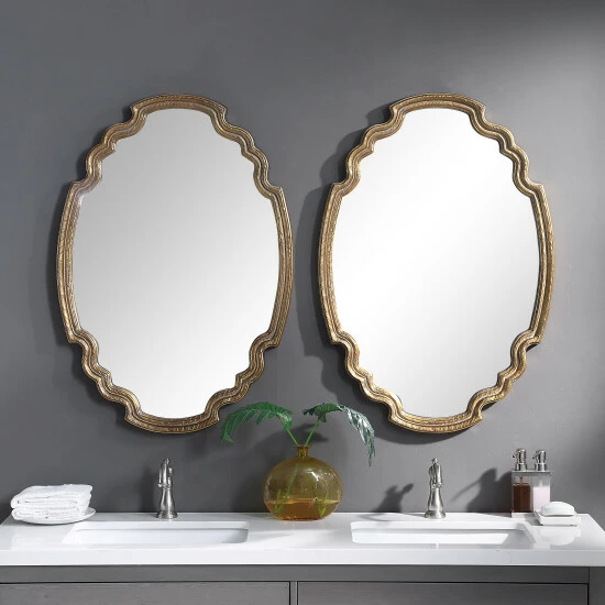 Coupon 🎁 Uttermost Ariane Gold Oval Mirror 💯 - Image 7