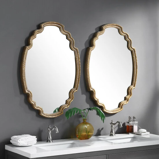Coupon 🎁 Uttermost Ariane Gold Oval Mirror 💯 - Image 8
