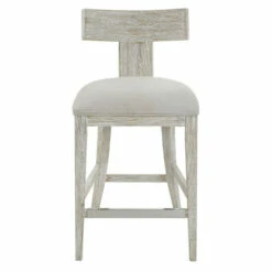 Best reviews of 🥰 Uttermost Idris White Counter Stool - 20"x 38"x 22.5" 🌟