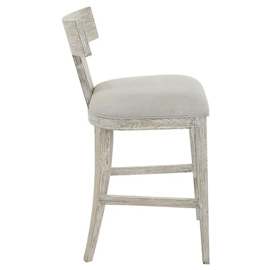 Best reviews of ๐ฅฐ Uttermost Idris White Counter Stool - 20"x 38"x 22.5" ๐ - Image 4