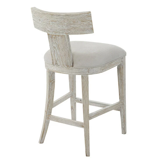 Best reviews of ๐ฅฐ Uttermost Idris White Counter Stool - 20"x 38"x 22.5" ๐ - Image 5