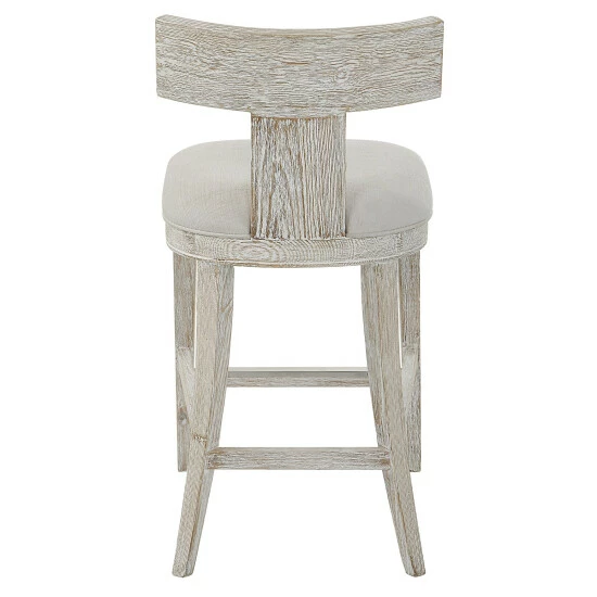 Best reviews of ๐ฅฐ Uttermost Idris White Counter Stool - 20"x 38"x 22.5" ๐ - Image 6