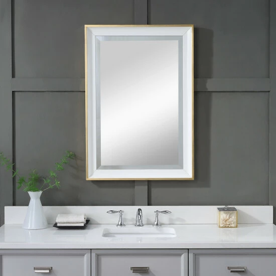 Cheap ๐ฏ Uttermost Gema White Mirror ๐ - Image 5