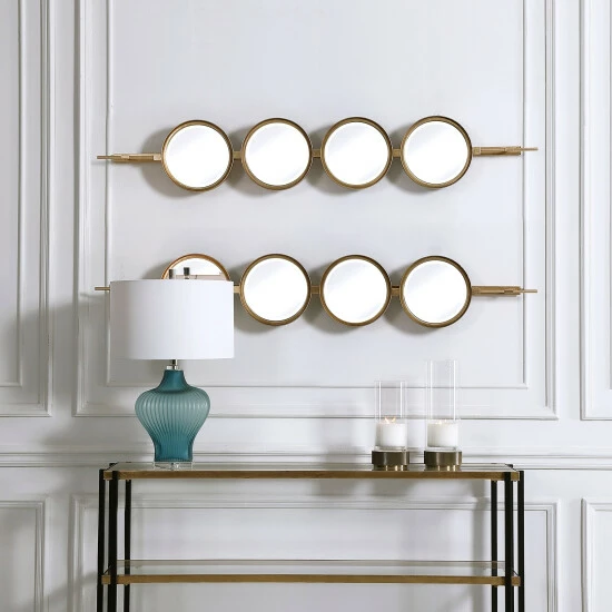 Outlet 🤩 Uttermost Button Gold Mirror 😀 - Image 7