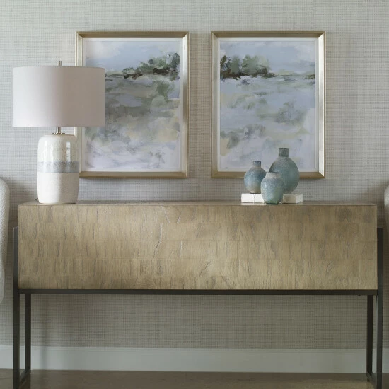 Best Pirce ❤️ Uttermost Far Away View Framed Prints, Set/2 - 21"x27"x2" 🥰 - Image 2