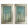 New 💯 Uttermost 'Whispering Wind' Framed Art (Set Of 2) 🧨